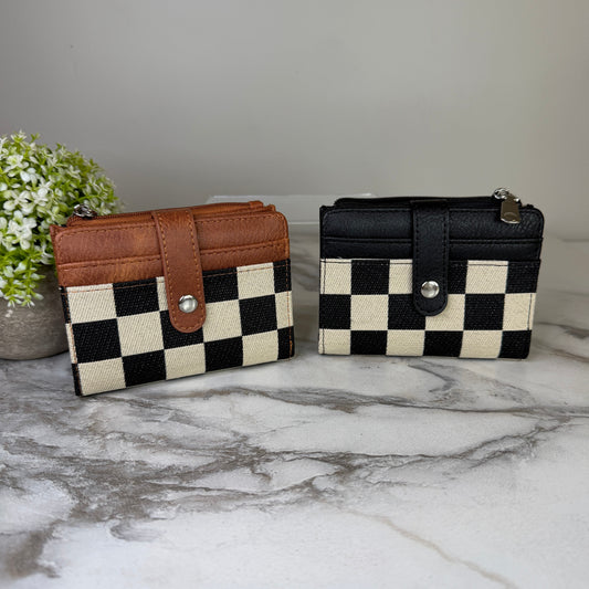 Wallet - Checker Canvas