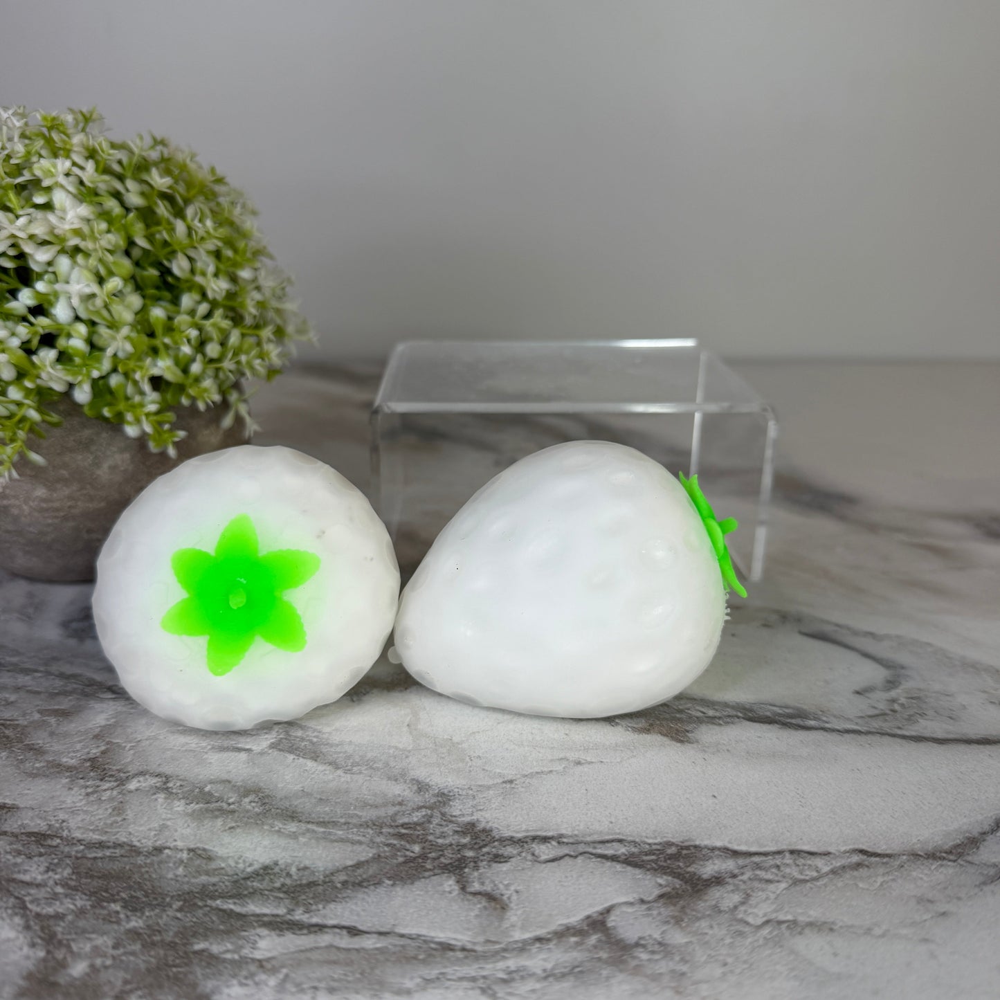 Squishy Toy - Sunlight Color Changing Strawberry, Larger