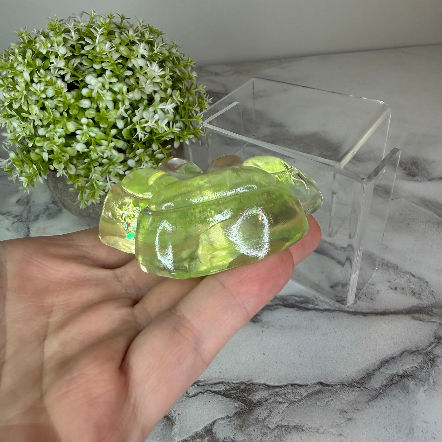 Squishy Toy - Paw Print, Glitter