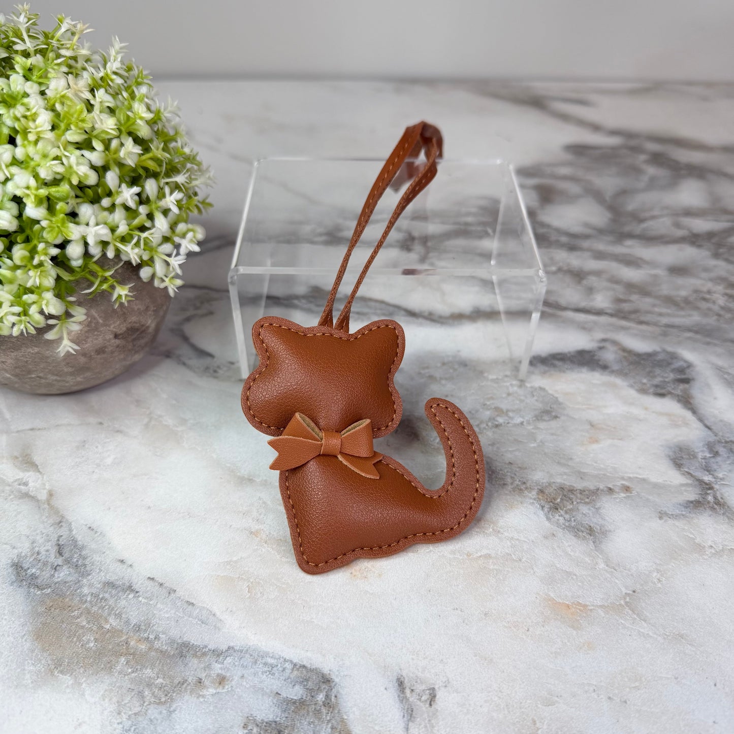 Bag Charm - Cat Bow