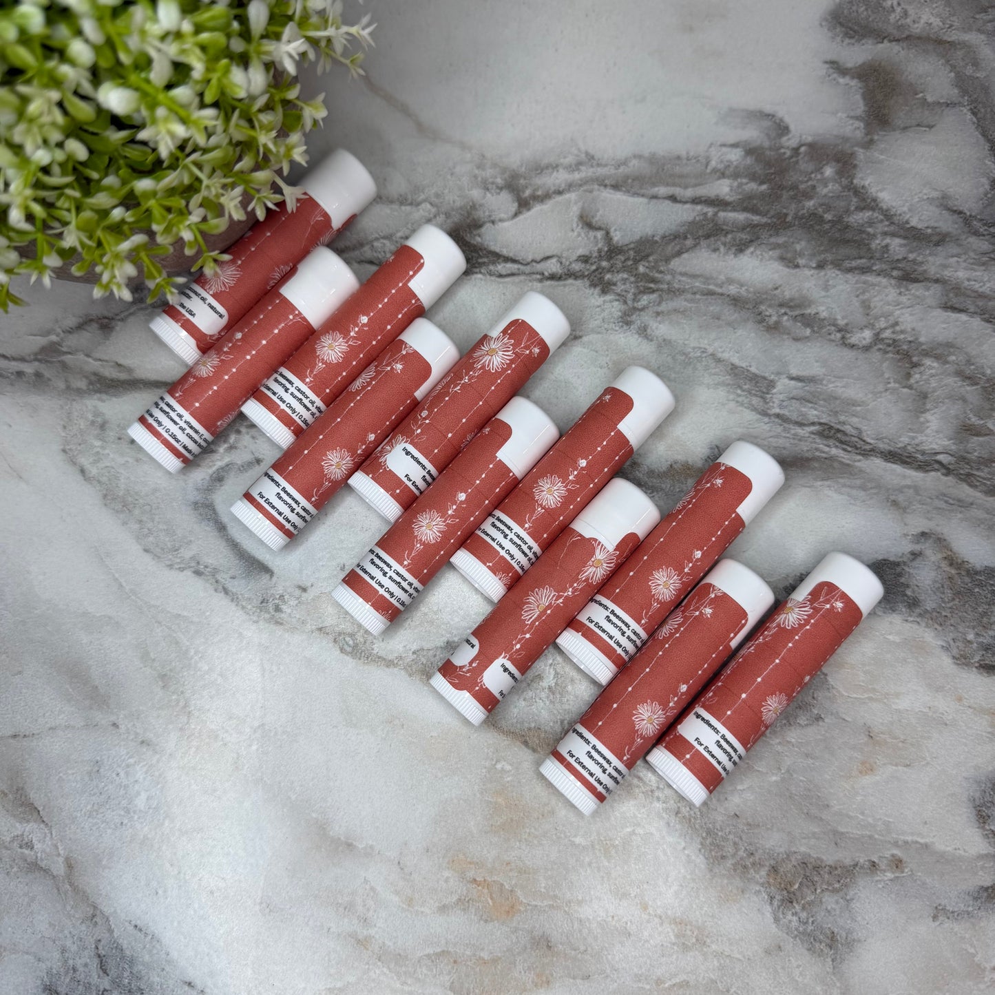 Lip Balm - Terracotta Daisy