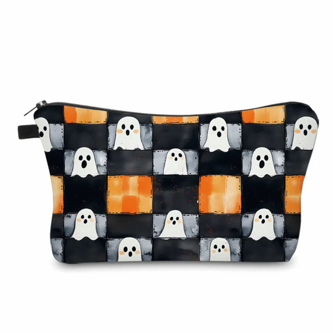 Pouch - Halloween Fall - Patchwork Ghost