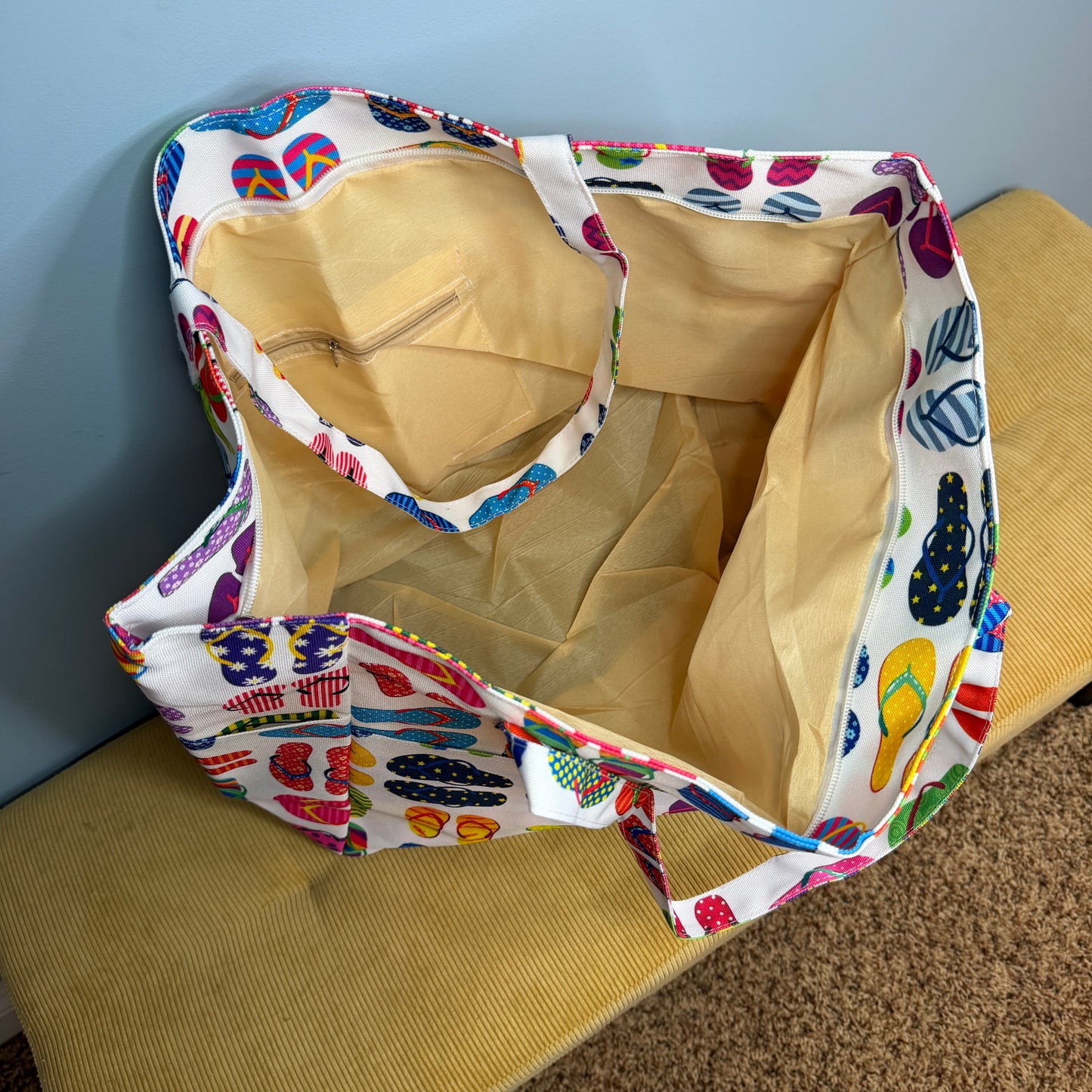 Tote Bag - Summer Flip Flops