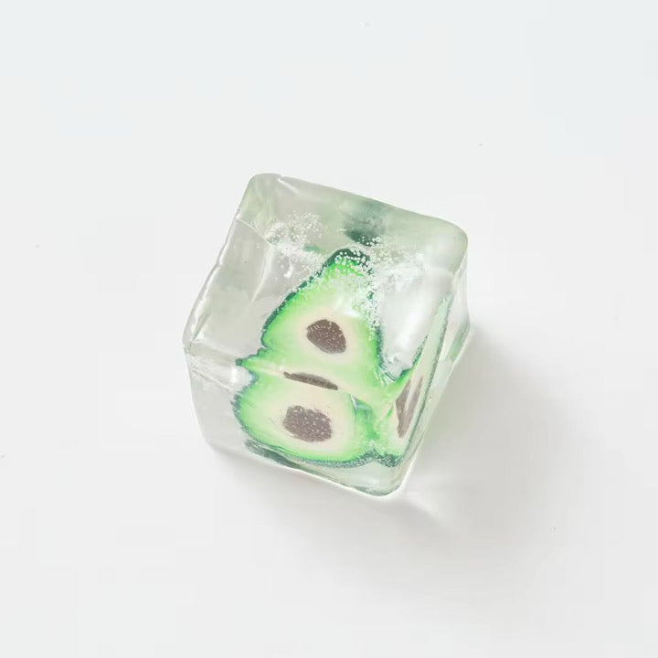 Ice Cube Squishy Toy - Clear Charm