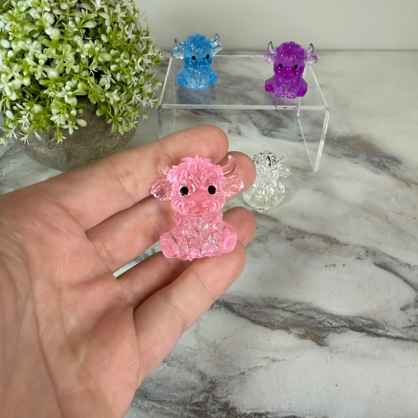 Squishy Toy - Ice Ice Highland Cow