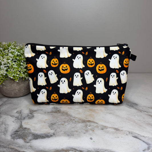 Pouch - Halloween Fall - Ghost Pumpkin