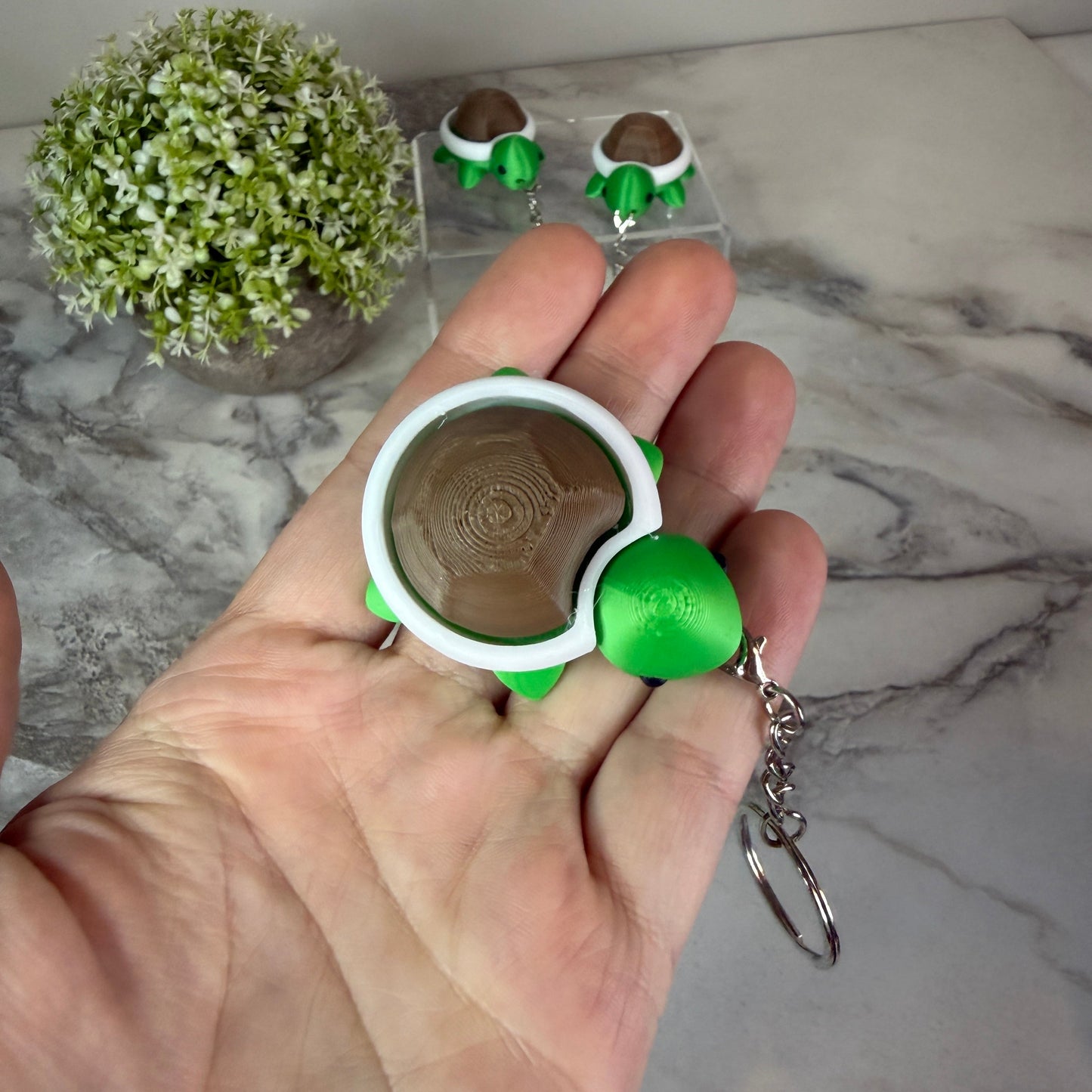 Keychain Clicker Toy - Turtle