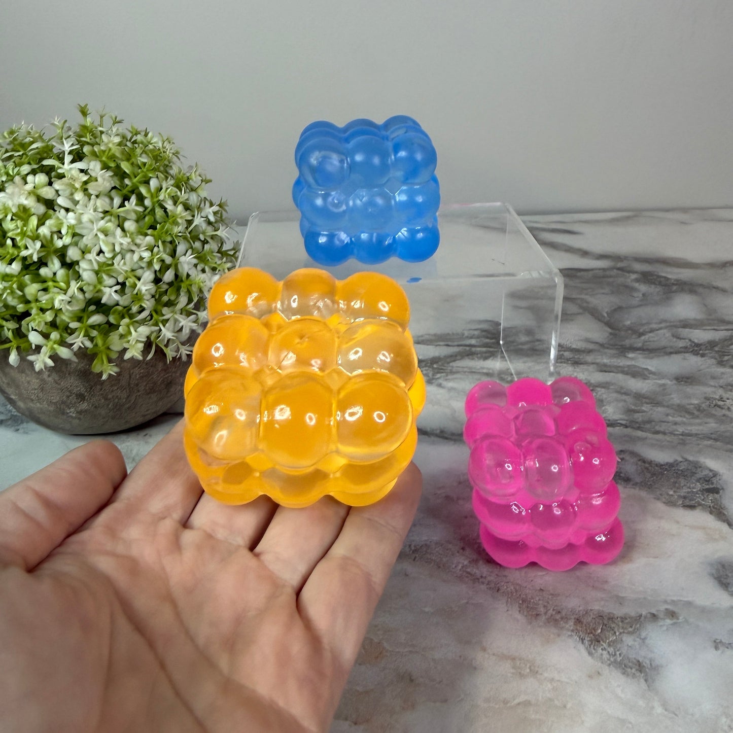 Squishy Toy - Smooth Cube