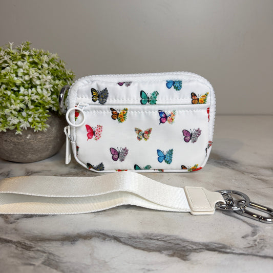 Rue - Nylon Wristlet Wallet - Butterfly
