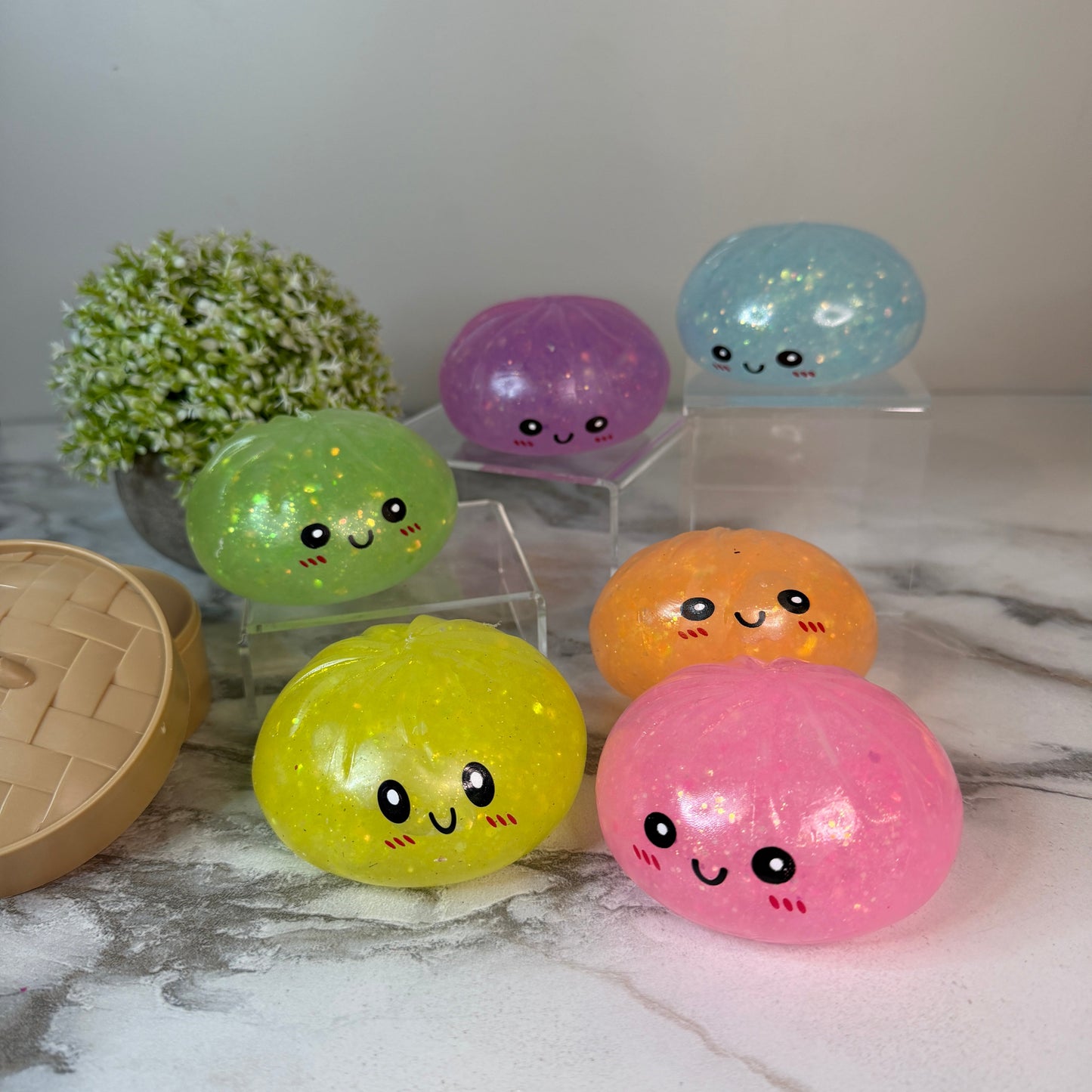 Squishy Toy - Viral Dumpling, Glow In The Dark