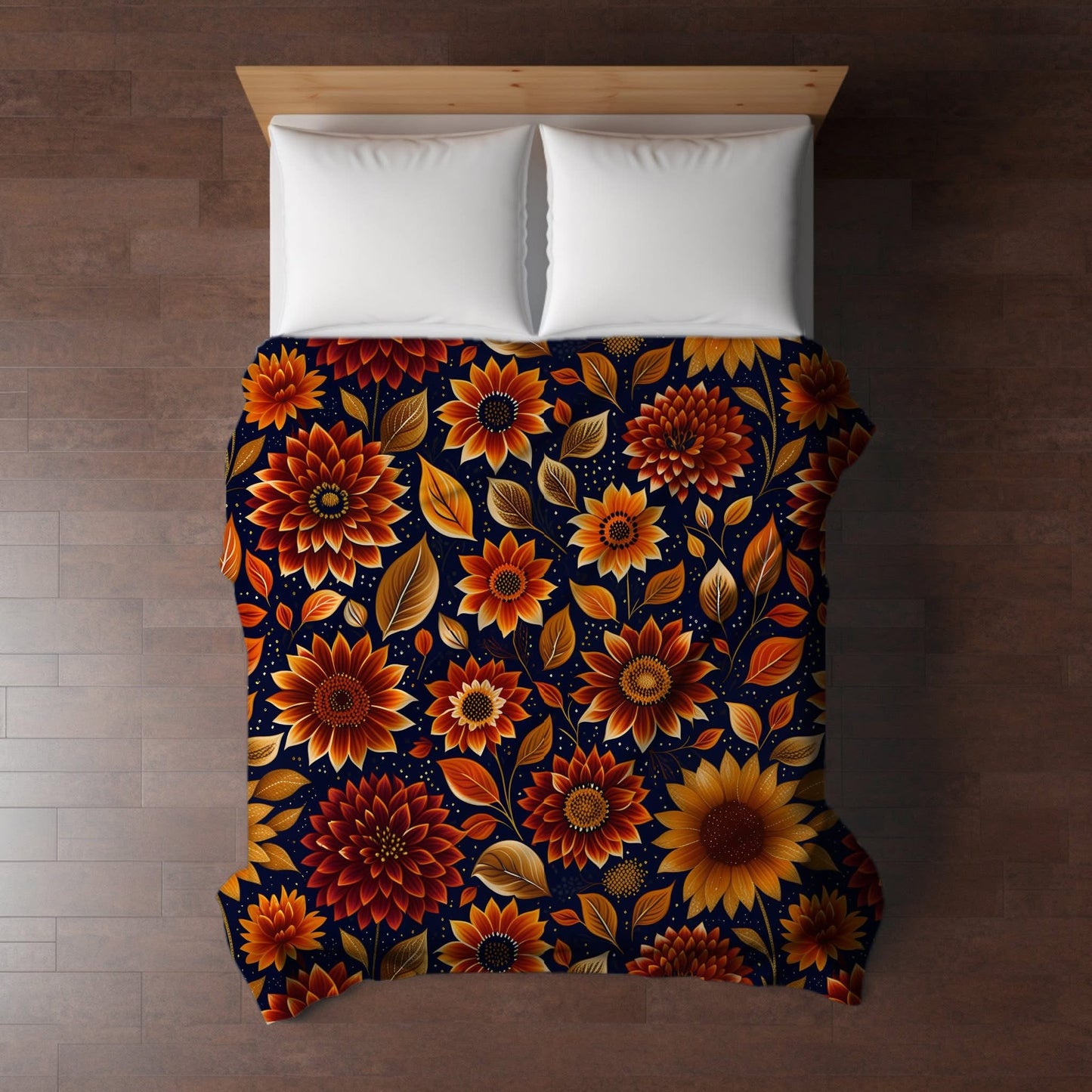 Blanket Halloween #26 - Moody Crimson Floral - PREORDER ends 7/25