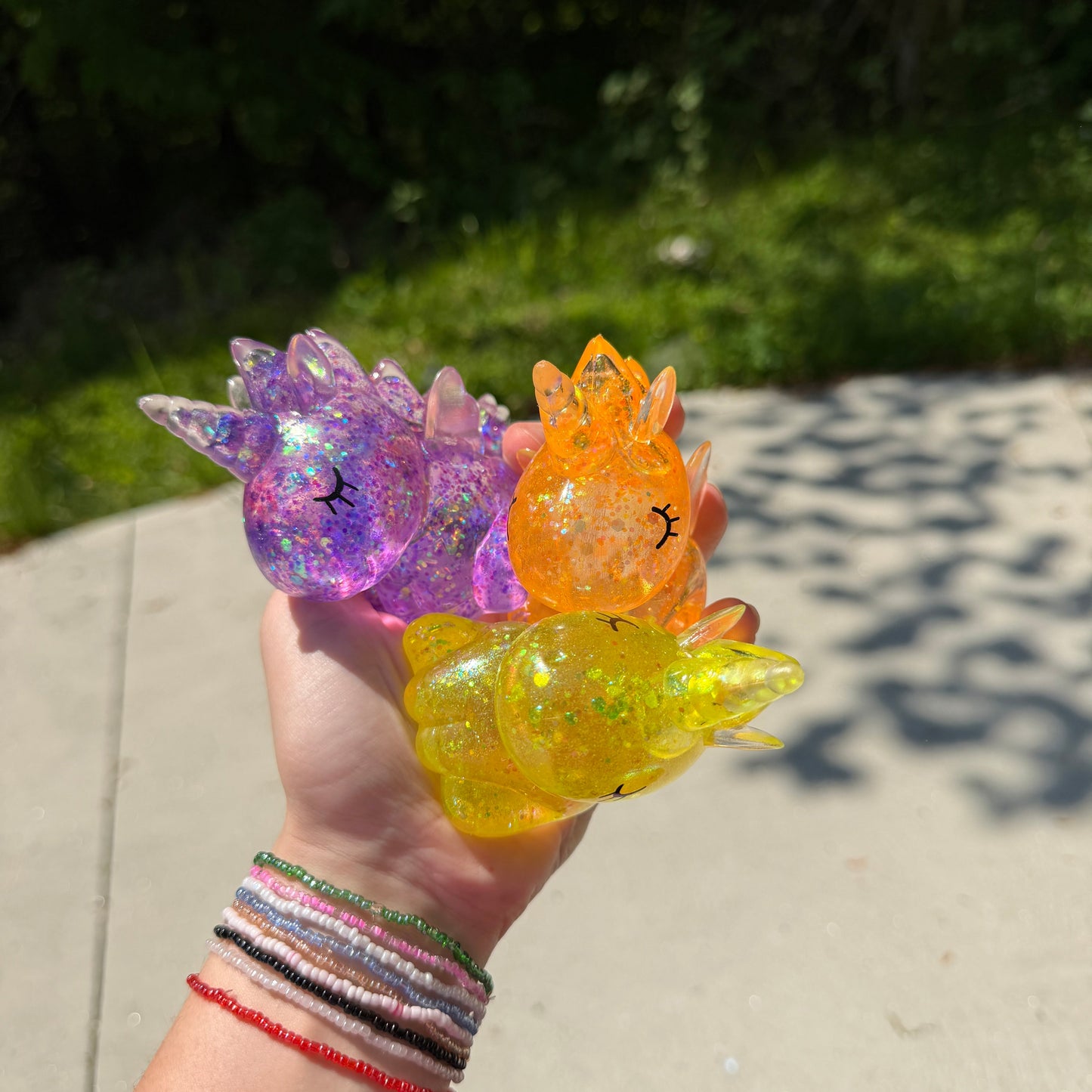 Squishy Toy - Unicorn Glitter