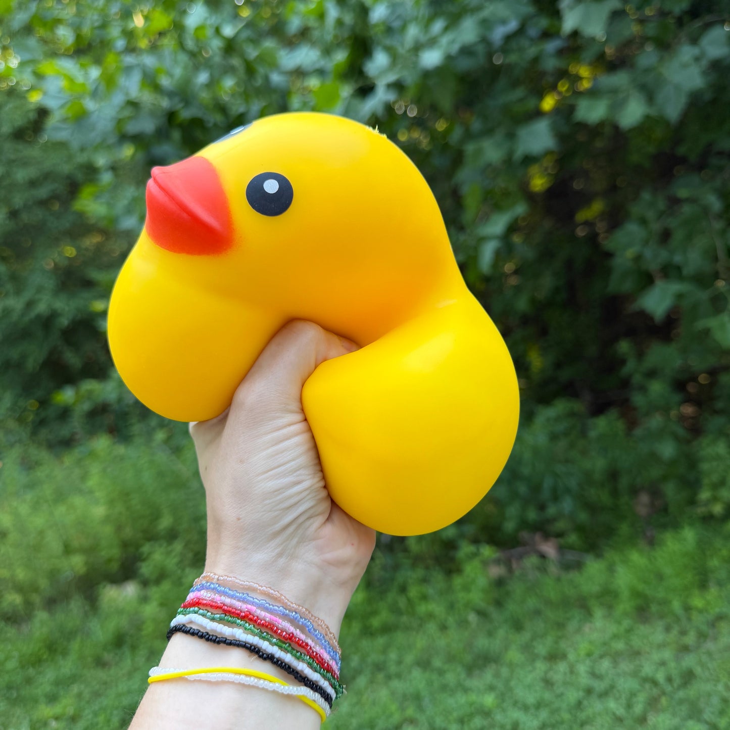 Squishy Toy - Rubber Duck, Jumbo Yellow