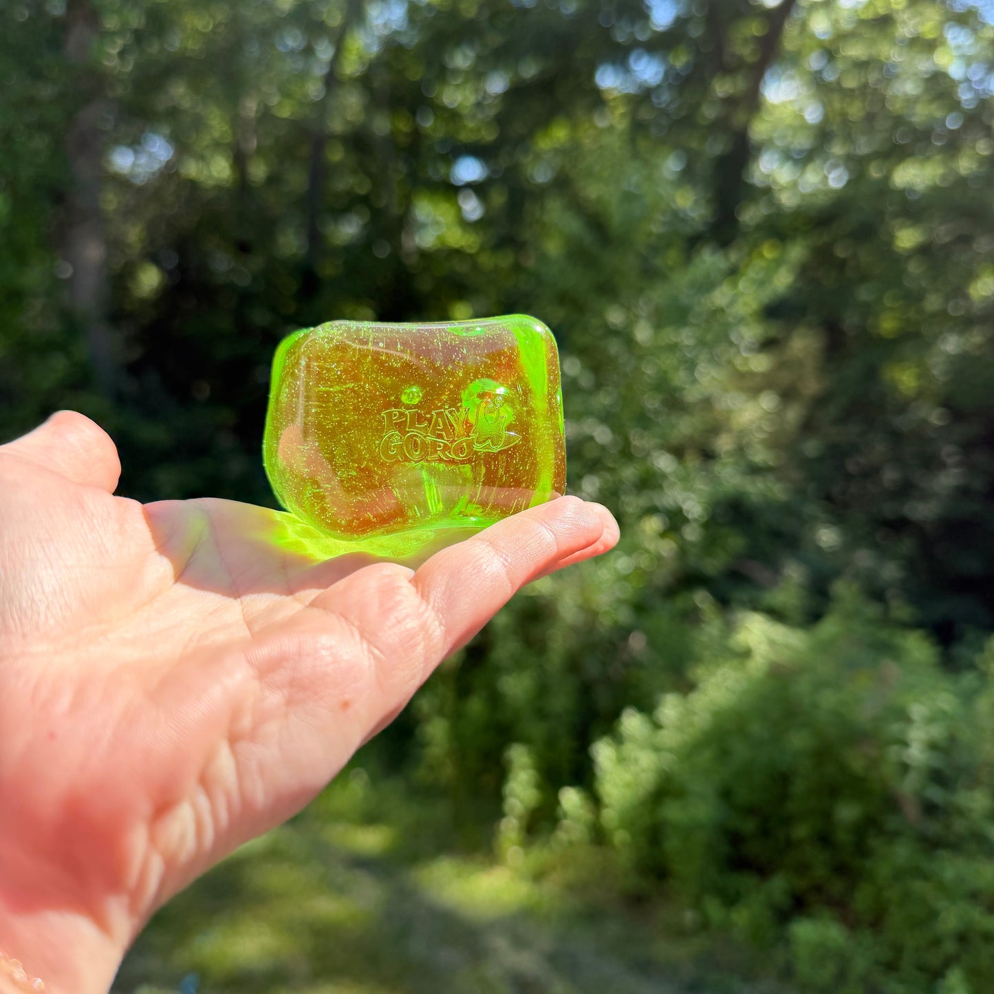 Squishy Toy - Soda Cube - Lemon-Lime Squish