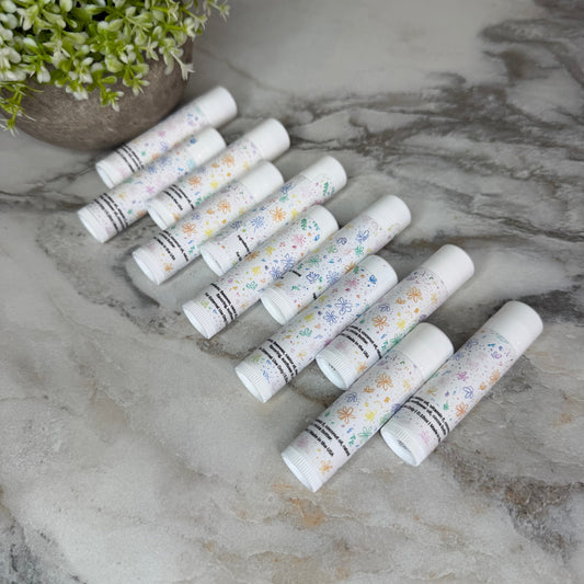 Lip Balm - Doodle Floral