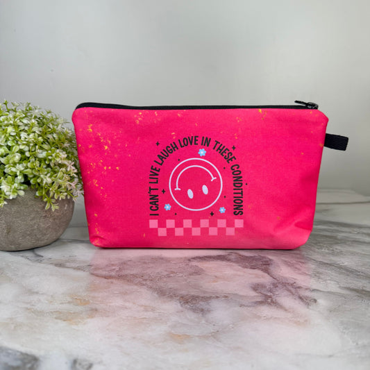 Pouch - Humor, Live Laugh Love