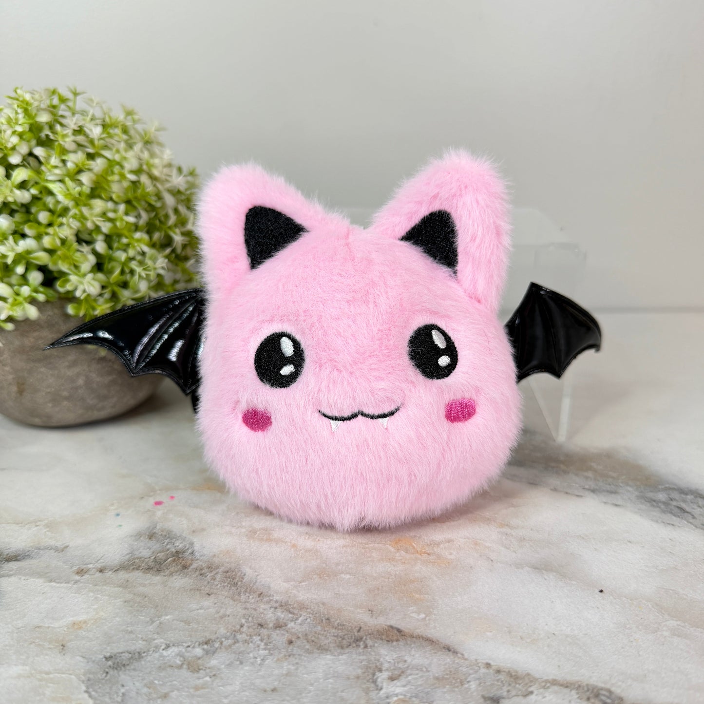 Keychain - Pom Pom Bat