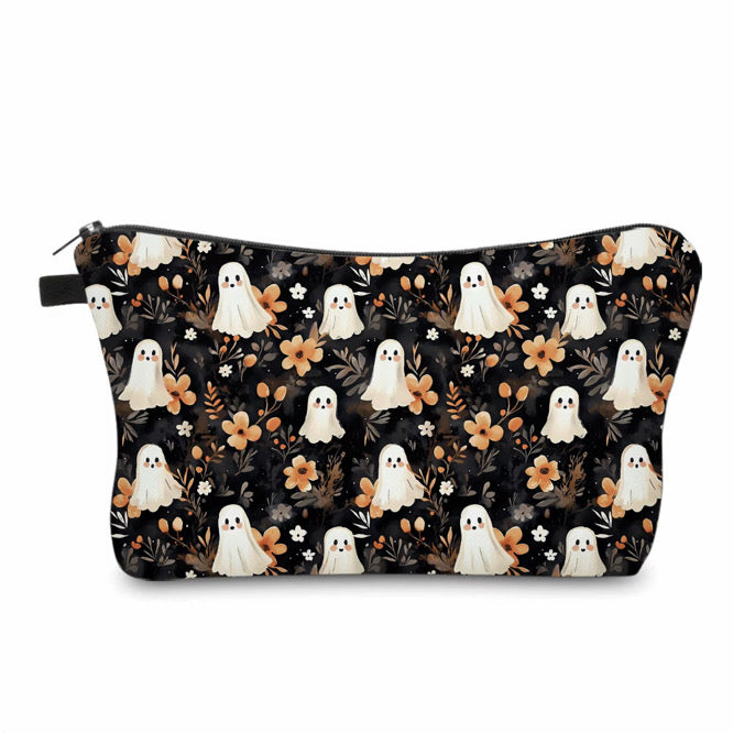 Pouch - Halloween Fall - Floral Ghost