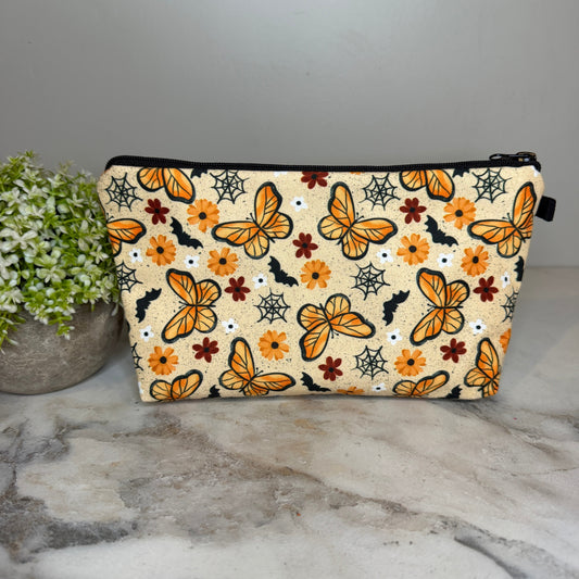 Pouch - Halloween Fall - Spiderweb Butterfly