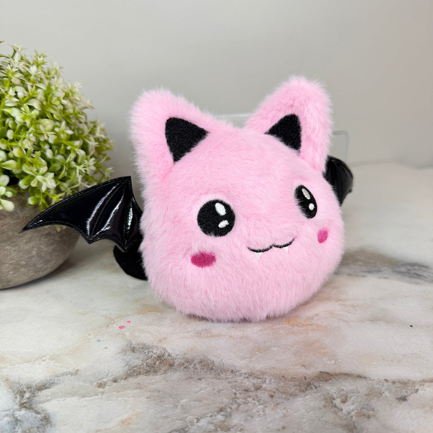 Keychain - Pom Pom Bat