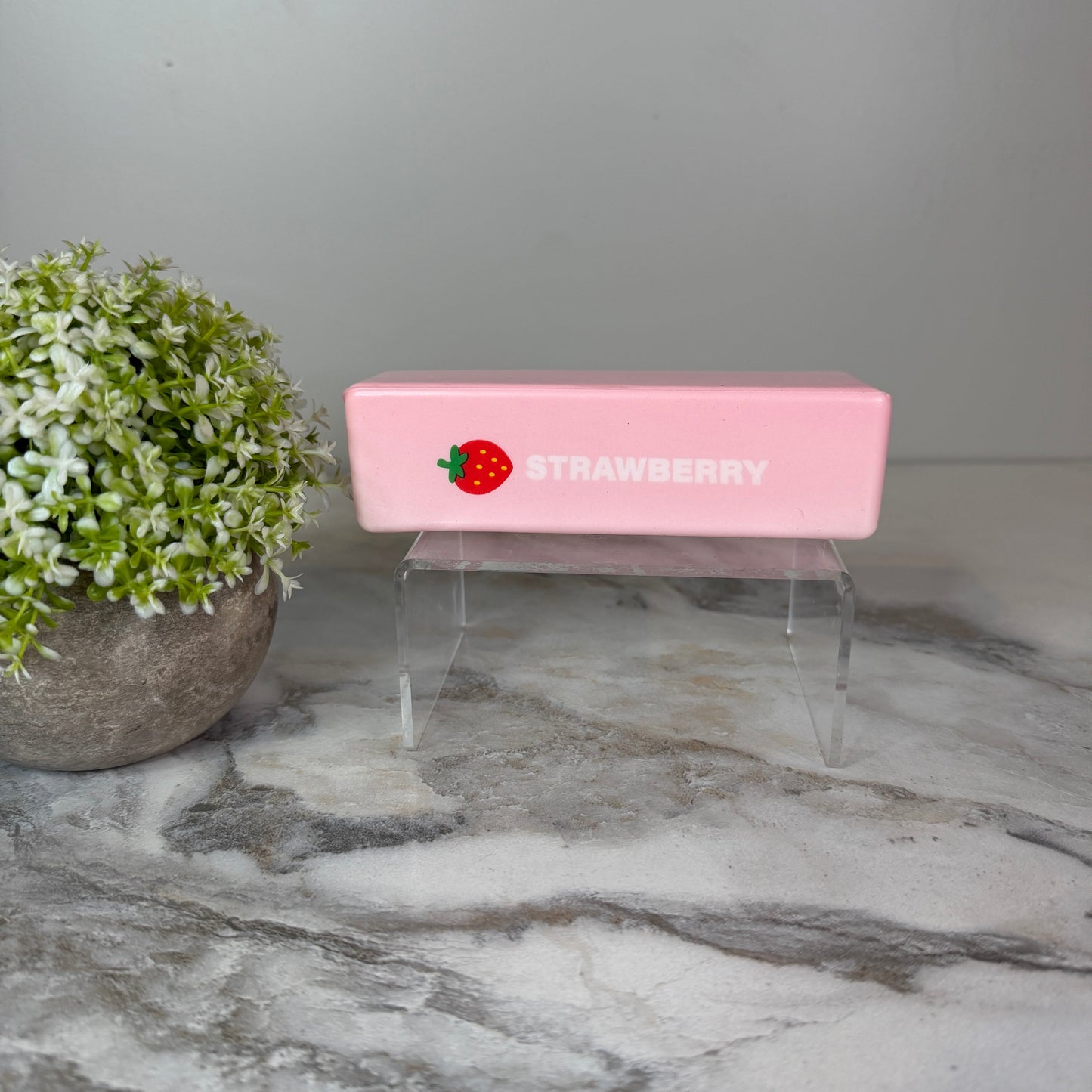 Squishy Toy - Strawberry Rectangle Butter