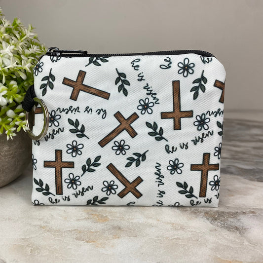 Mini Pouch - Religious - He Is Risen