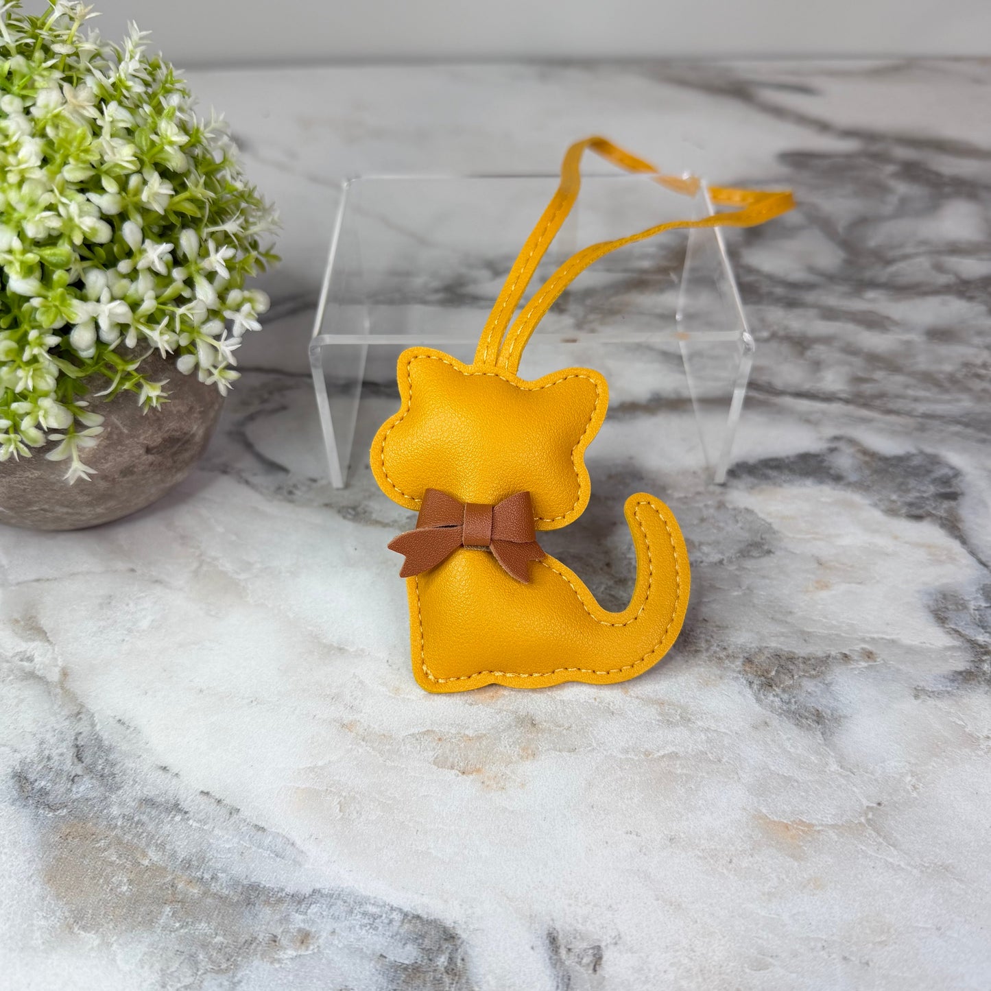 Bag Charm - Cat Bow
