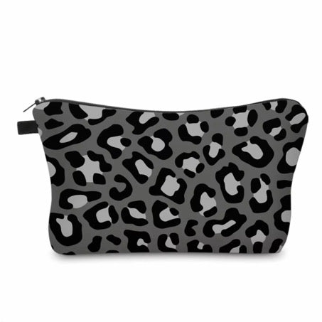 Pouch - Animal Print Grey