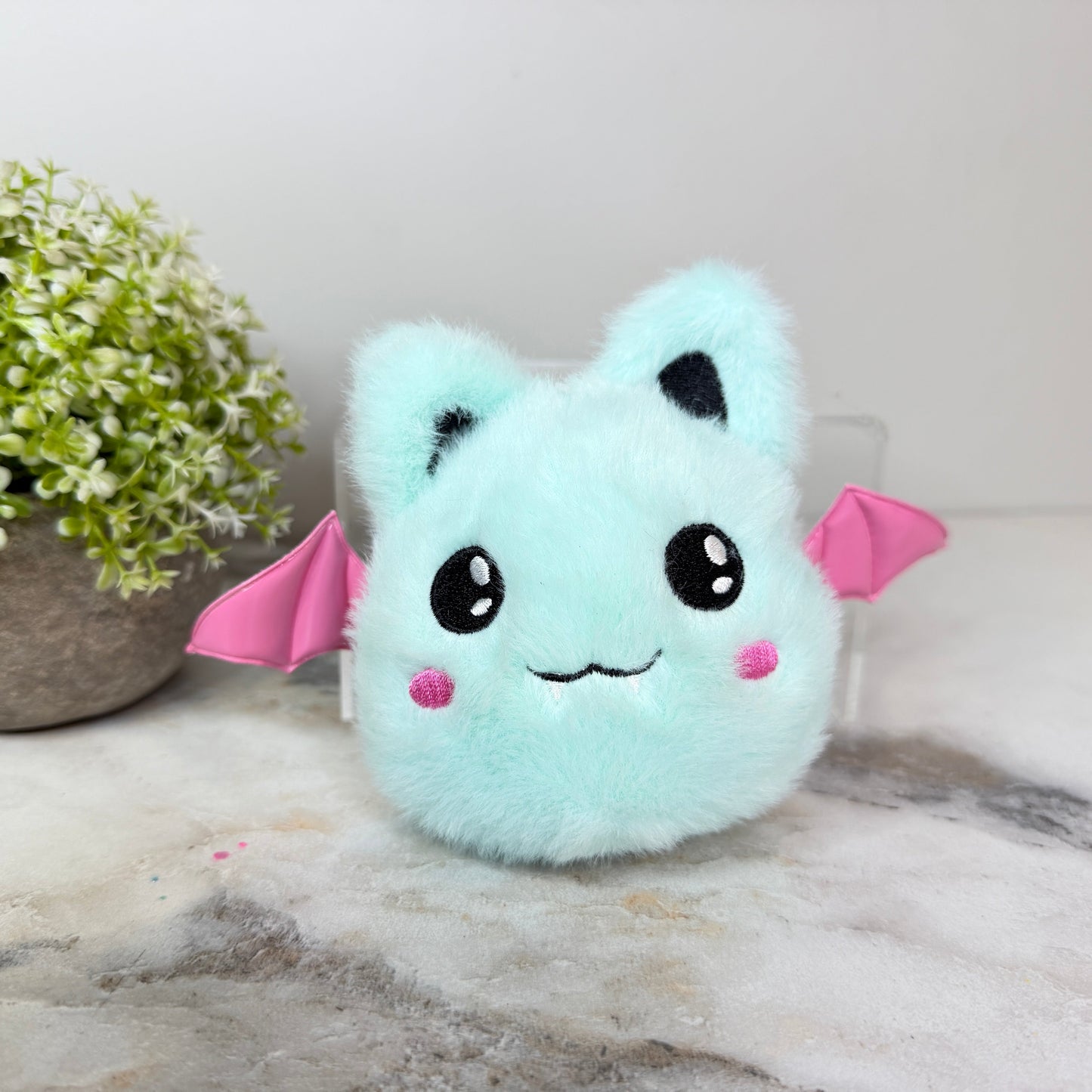 Keychain - Pom Pom Bat