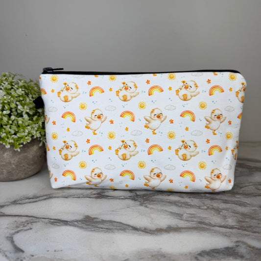 Pouch - Animal Duck Rainbow