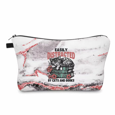 Pouch - Book Cat Easily Distracted