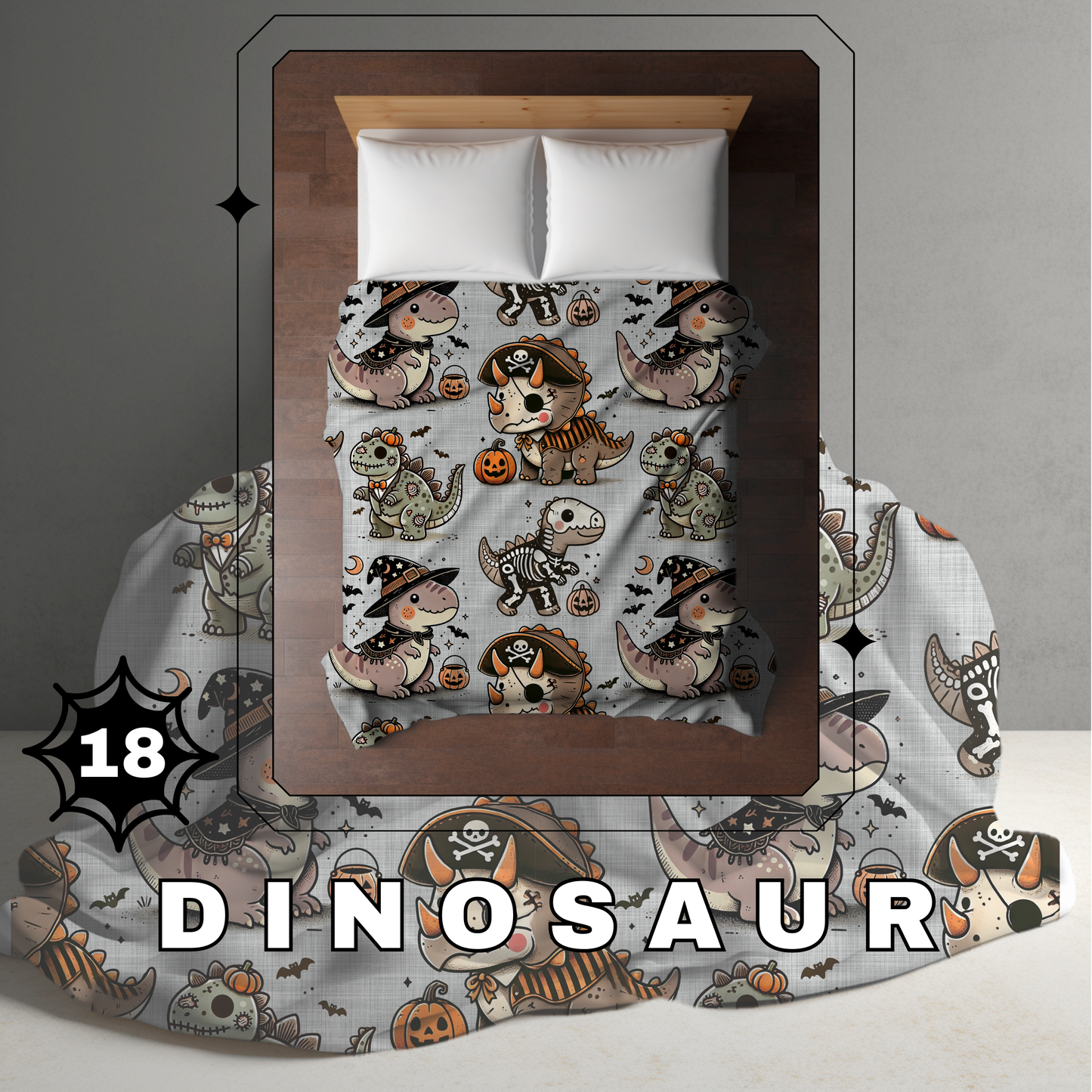 Blanket Halloween #18 - Dinosaur - PREORDER ends 7/25