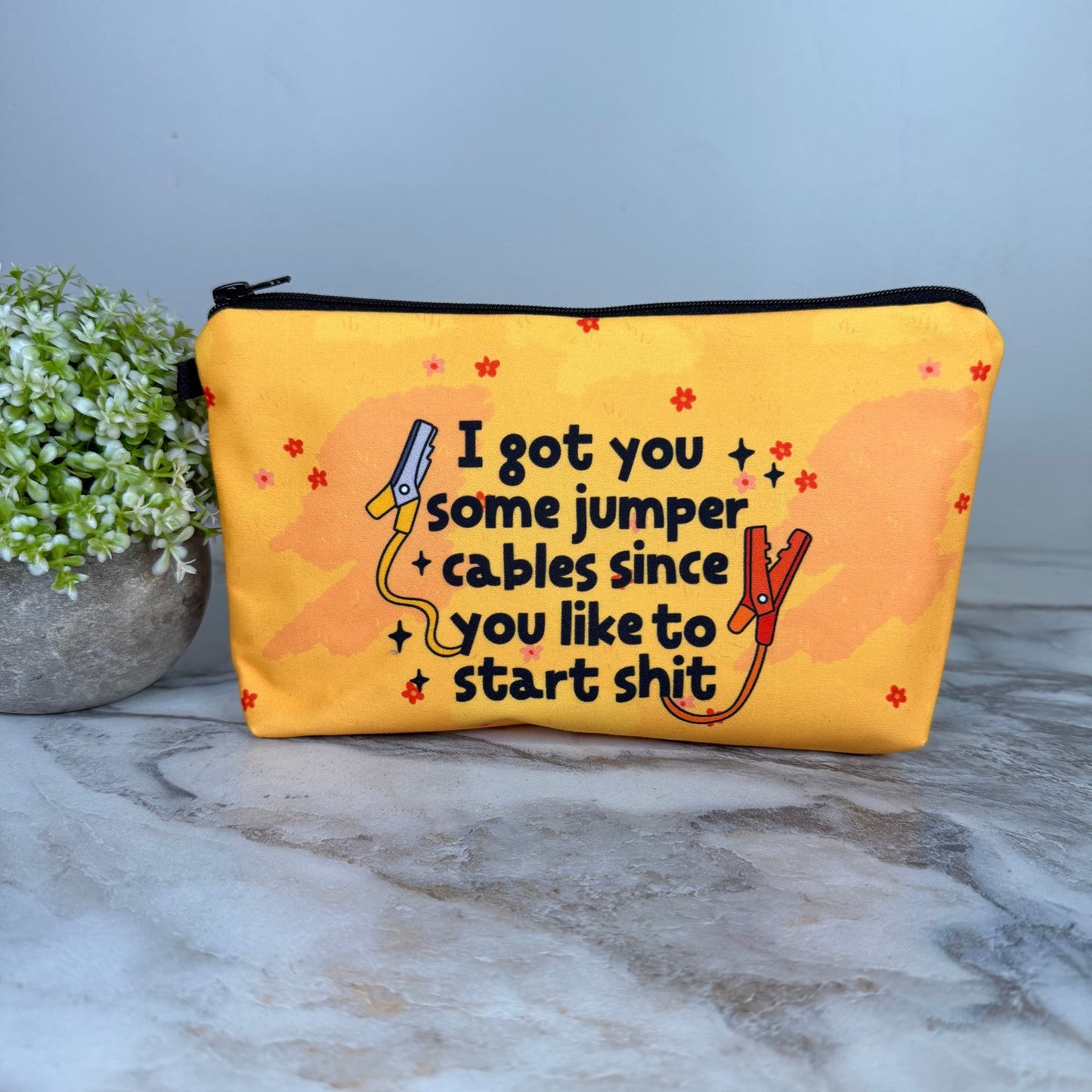 Pouch - Humor Adult, Jumper Cables