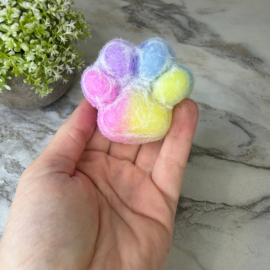 Squishy Toy - Rainbow Paw Taba