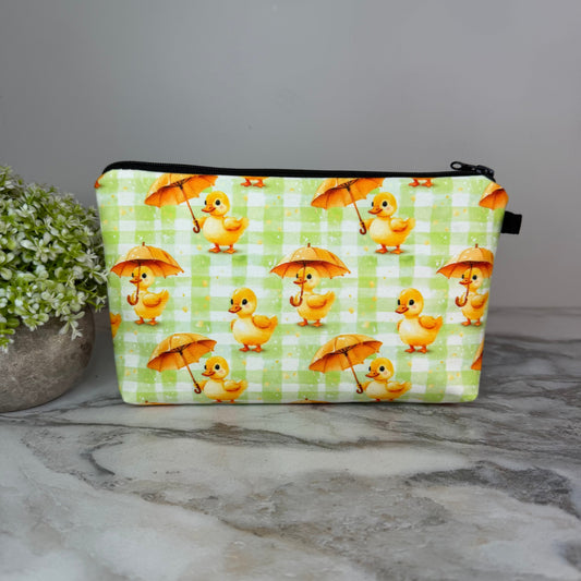 Pouch - Animal, Rain Umbrella Duck Gingham