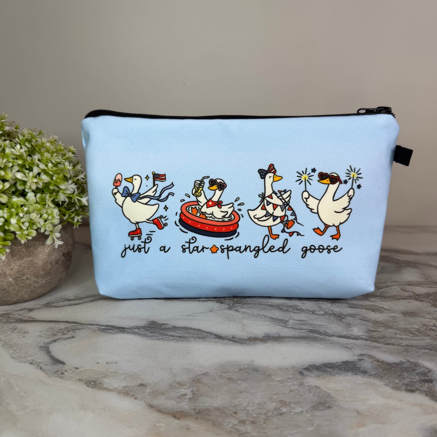 Pouch - America, Goose Star Spangled