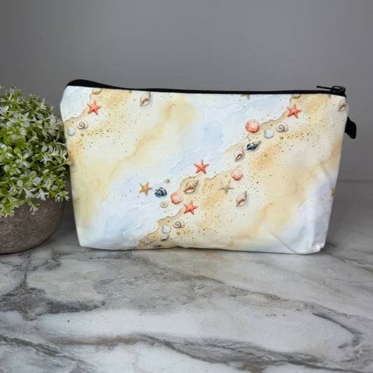 Pouch - Beach Summer Sand Seashells