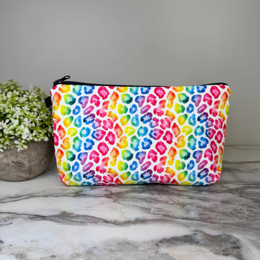 Pouch - Animal Print Lighter Rainbow