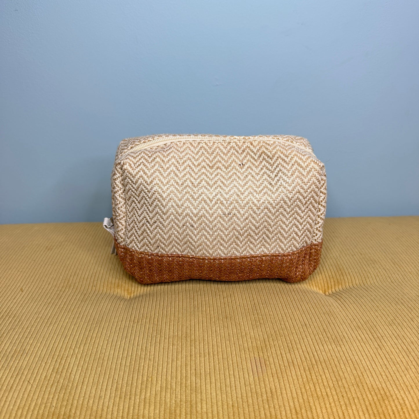 Travel Pouch - Chevron Neutrals