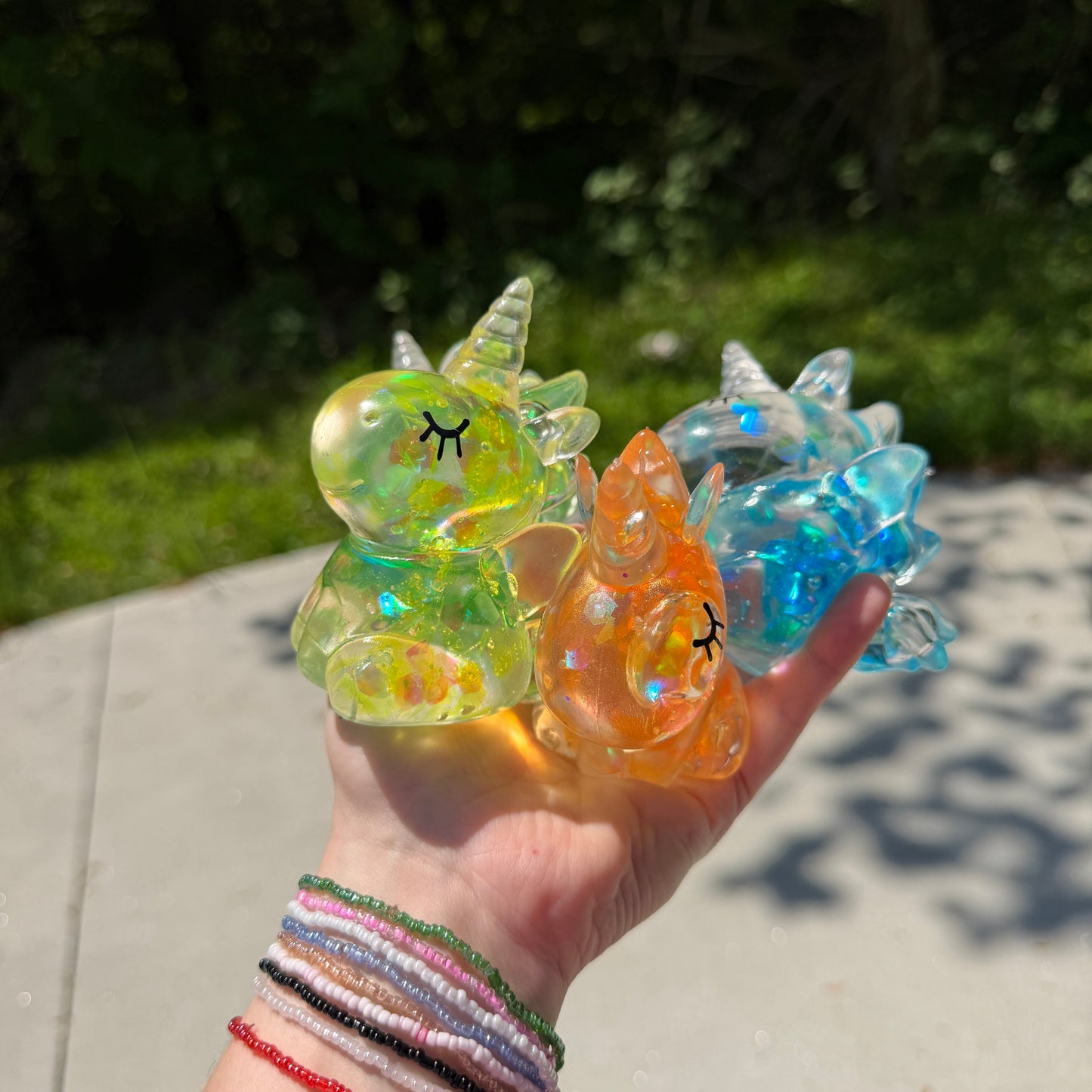 Squishy Toy - Unicorn Glitter