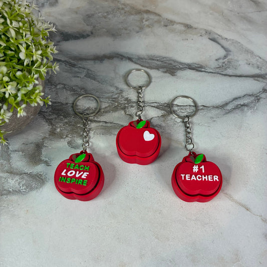 Keychain Clicker Toy - Apple Teacher