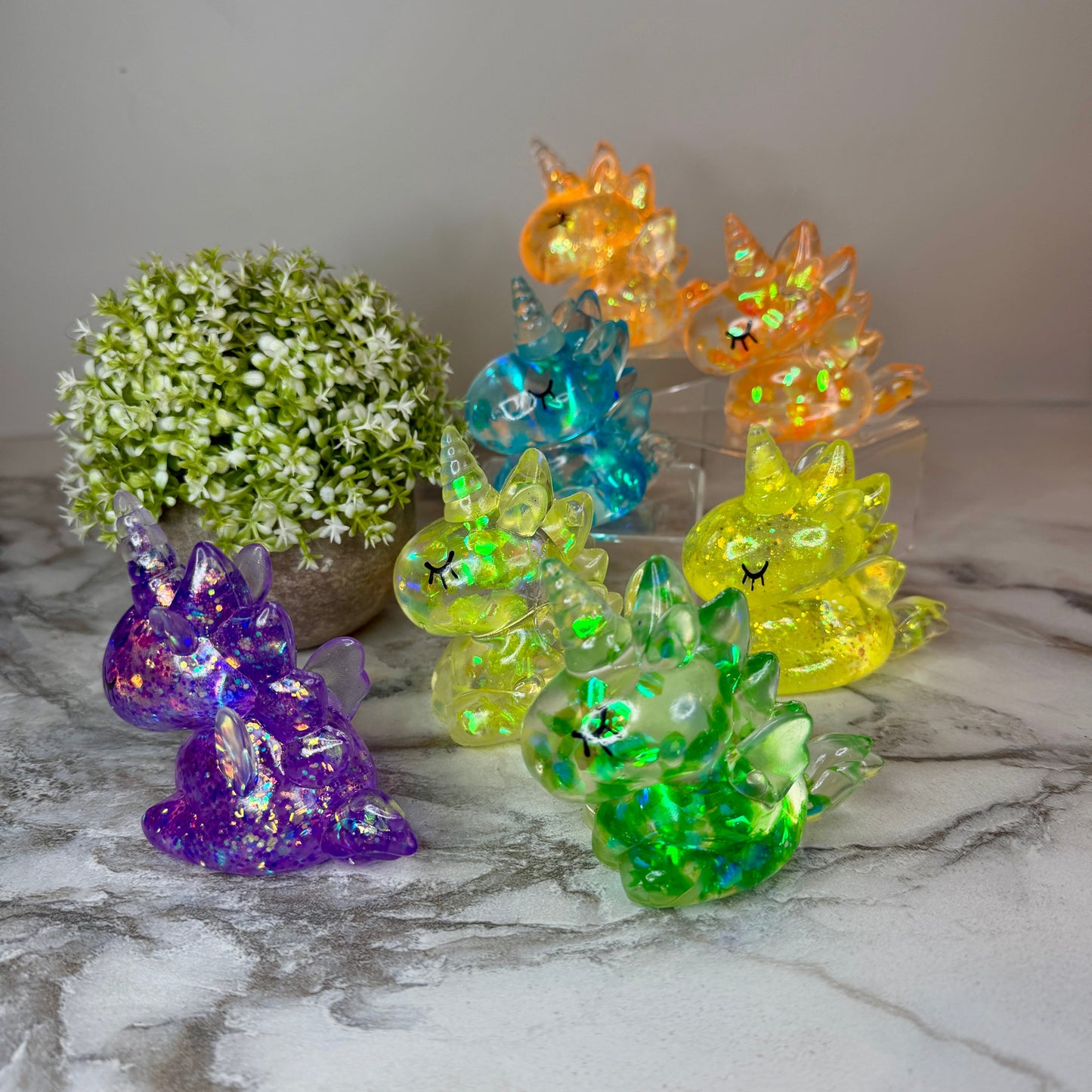 Squishy Toy - Unicorn Glitter
