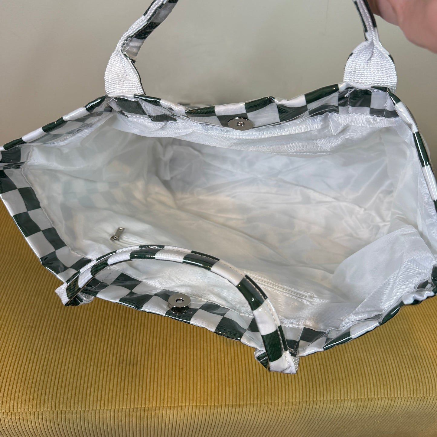 April Vinyl Tote Bag - New Designs