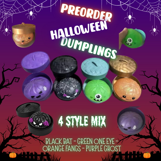 Squishy Toy - Halloween Dumpling, 4 Style - PREORDER