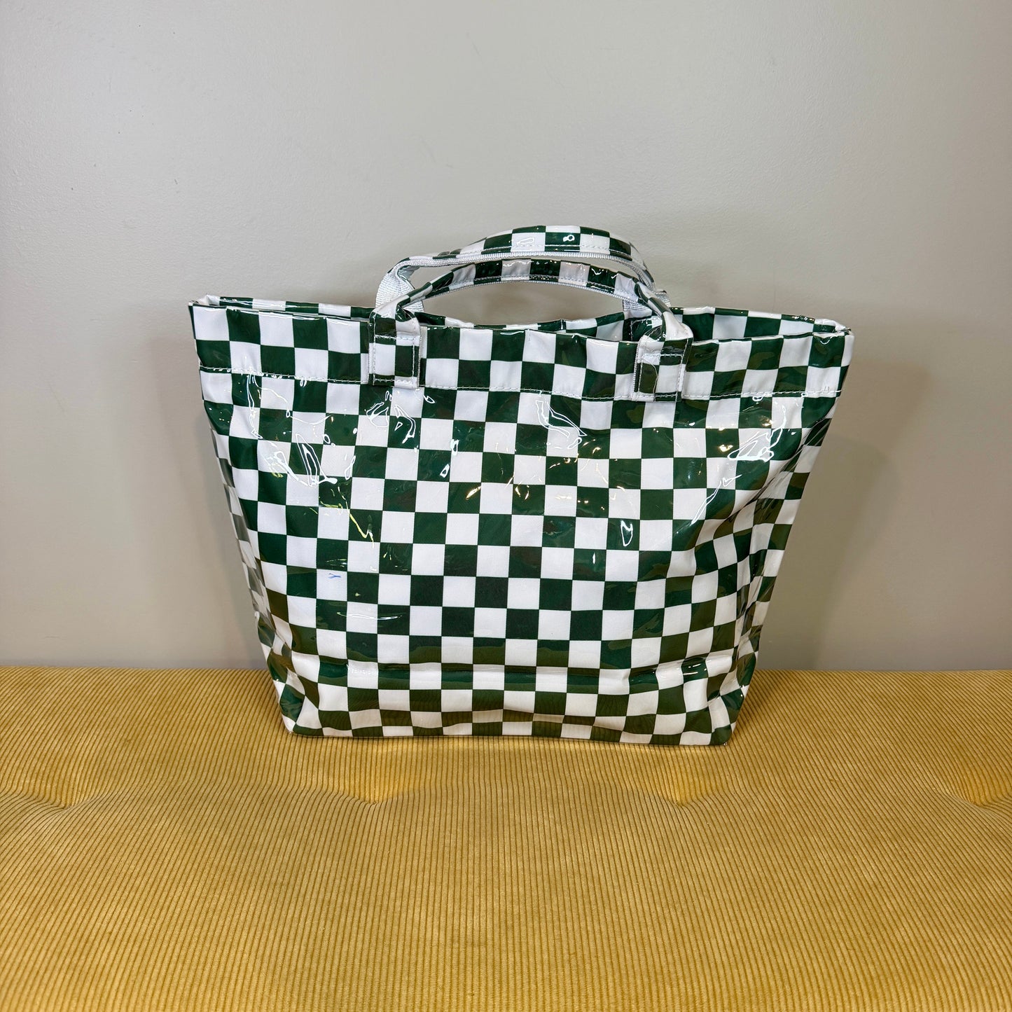 April Vinyl Tote Bag - New Designs