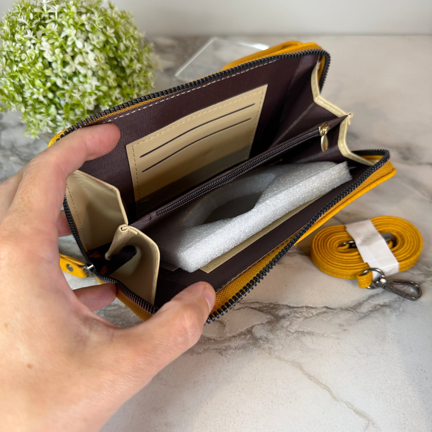 Claire Crossbody Wallet + Purse