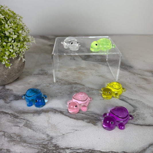 Squishy Toy - Clear Turtle