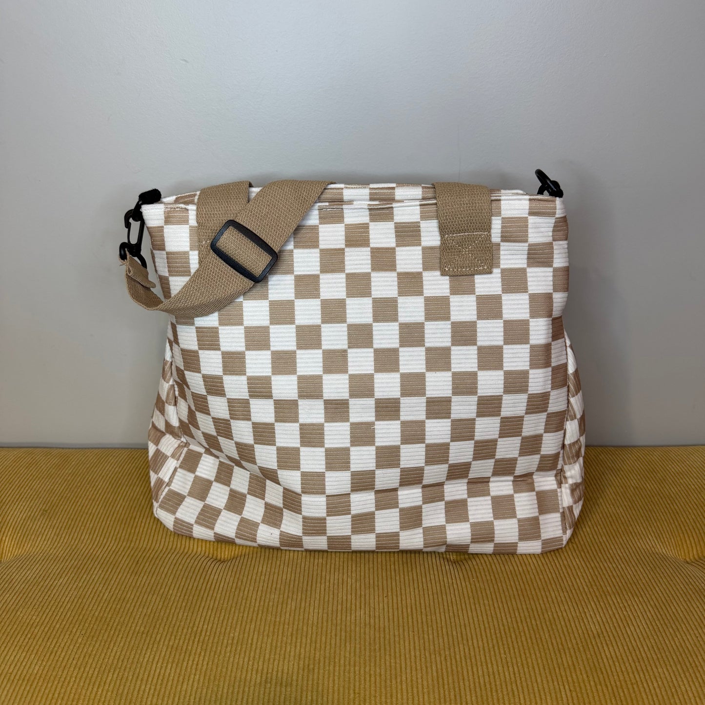 Caitlin Handbag - Corduroy Checker