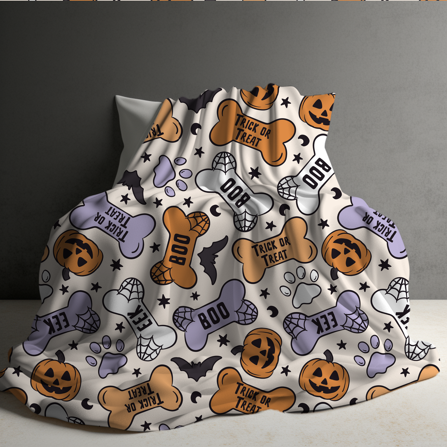 Blanket Halloween #35 - Dog Bones - PREORDER ends 7/25