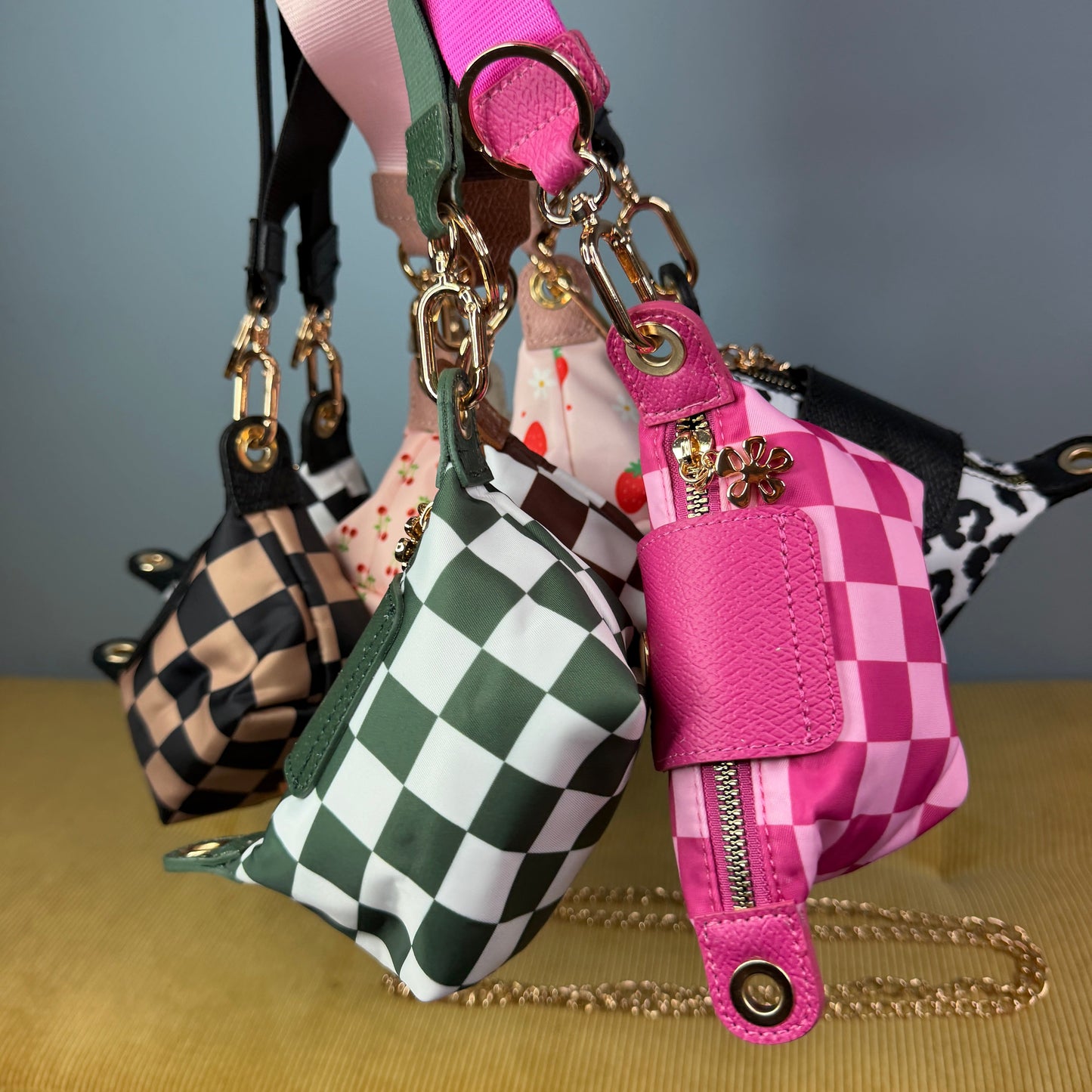 Riley - Nylon Mini Crossbody Clutch